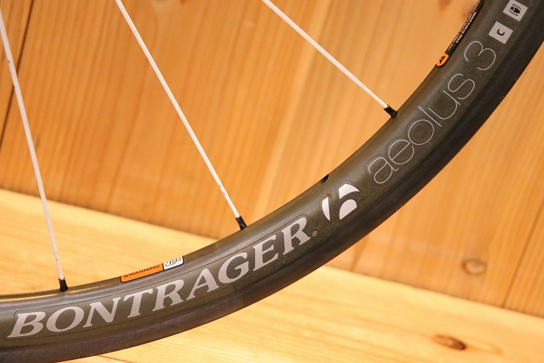 ボントレガー BONTRAGER アイオロス AEOLUS 3 カーボン チューブラー フロントホイール 【芦屋店】