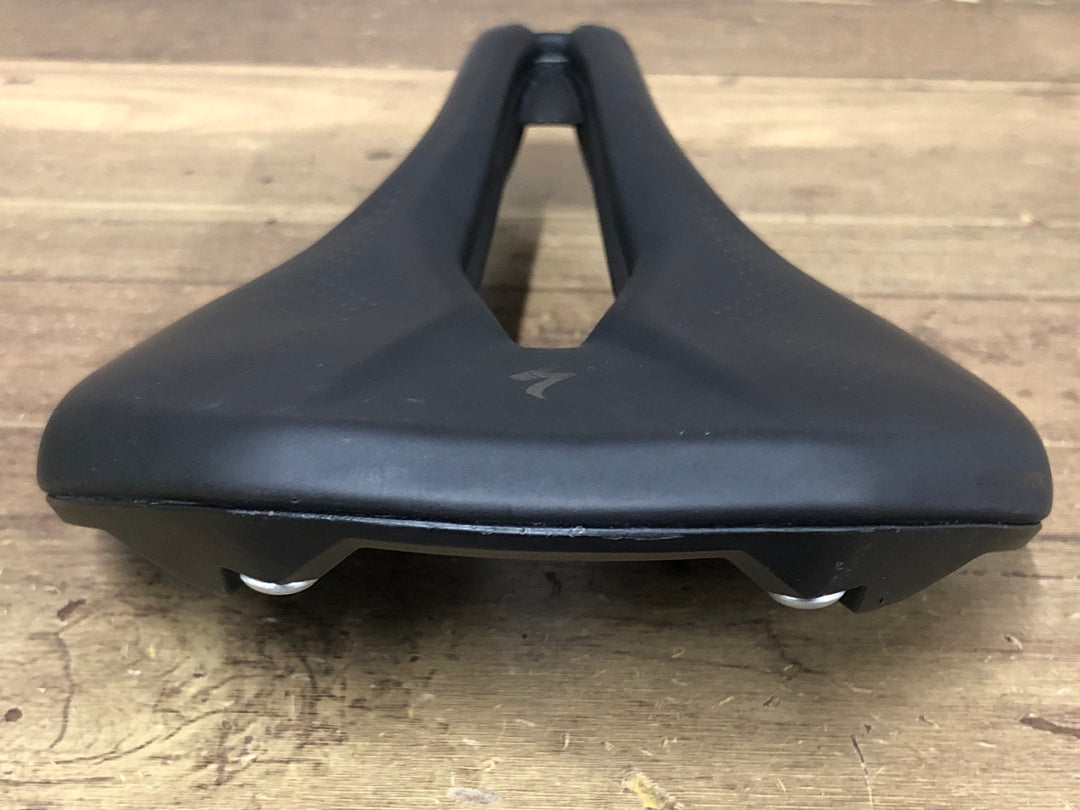 JQ333 スペシャライズド SPECIALIZED POWER EXPERT 143mm サドル ※先端削れ、レールクランプ跡