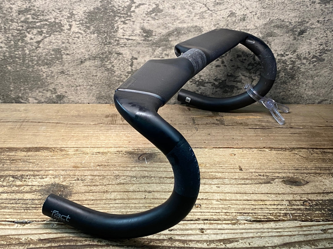 JQ849 スペシャライズド SPECIALIZED S-WORKS AEROFLY2 カーボン ドロップハンドル エンドC-C420mm Φ31.8mm ※ワイヤーカバー欠品、凹みのためジャンク