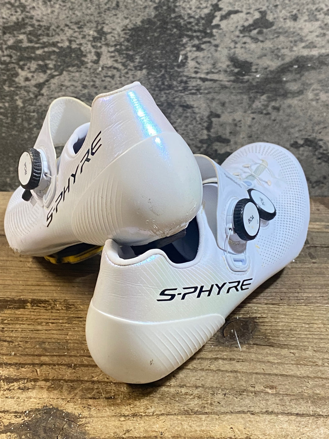 KC520 シマノ SHIMANO RC9 SH-RC903M ビンディングシューズ 白 EU43