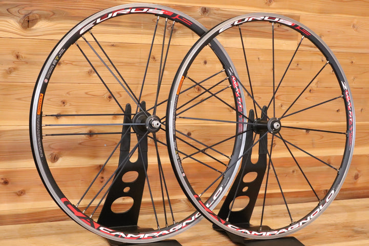 カンパニョーロ CAMPAGNOLO ユーラス EURUS 2WAY-FIT RIM シマノ 10S ナローリム 15C アルミ チューブレス ホイールセット 【広島店】