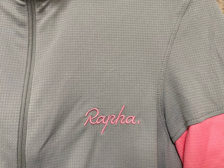 JV244 ラファ Rapha SUPER LIGHTWEIGHT JERSEY 半袖 サイクルジャージ グレー S