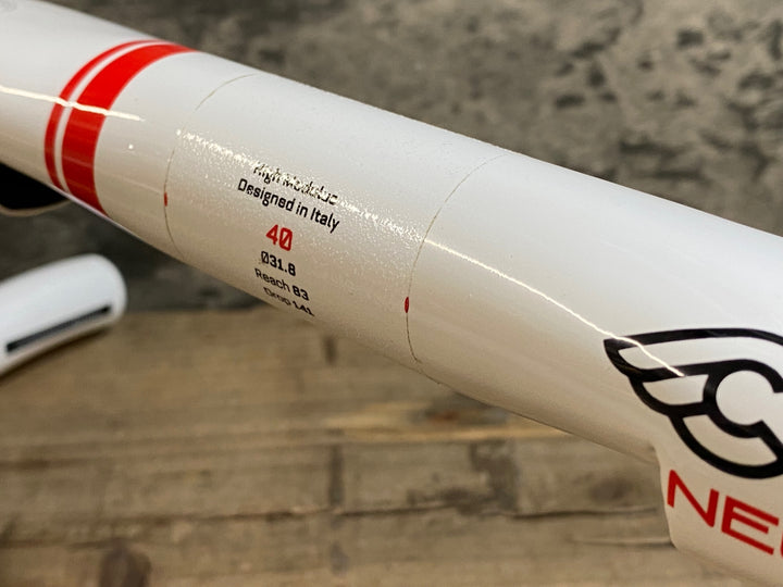KC542 チネリ cinelli NEO MORPHE カーボン ドロップハンドル 白 400mm Φ31.8