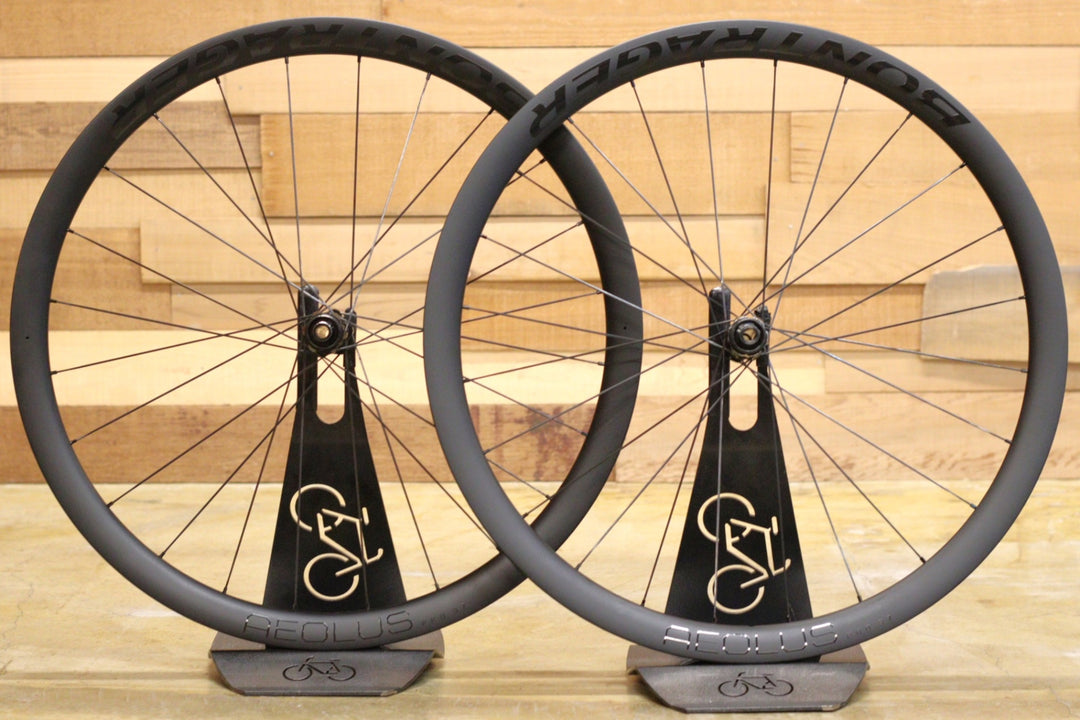 ボントレガー BONTRAGER アイオロス プロ AEOLUS PRO 37 DISC カーボン チューブレスレディ ホイールセット シマノ 12/11S 【立川店】
