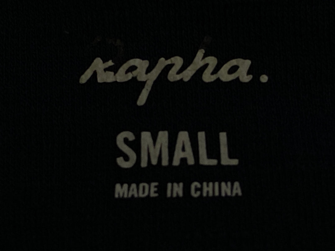 JJ039 ラファ Rapha Classic 長袖 サイクルジャージ S ブラック ほつれ