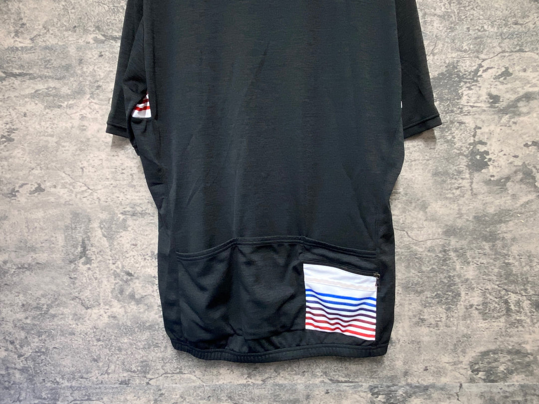 KA454 パールイズミ PEARL iZUMi 半袖 サイクルジャージ 黒 XL