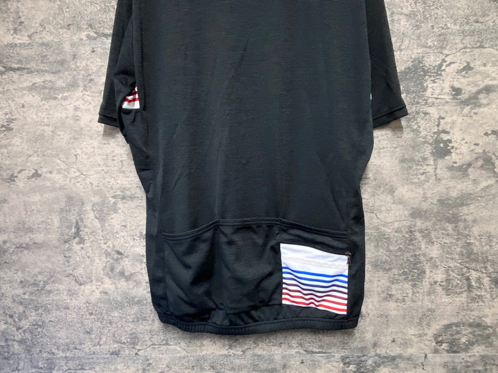 KA454 パールイズミ PEARL iZUMi 半袖 サイクルジャージ 黒 XL