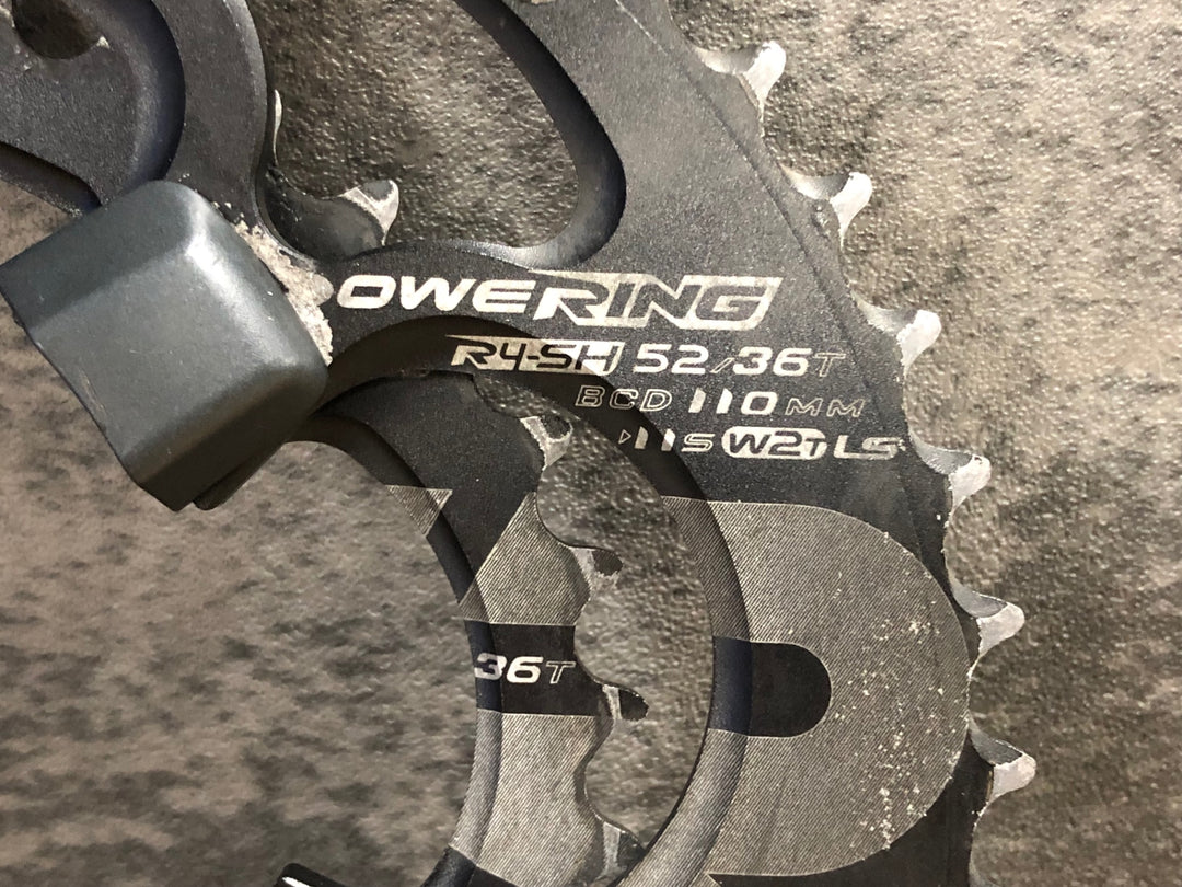 JT616 ライデア RIDEA 楕円 チェーンリング セット 52/36T 4H BCD110