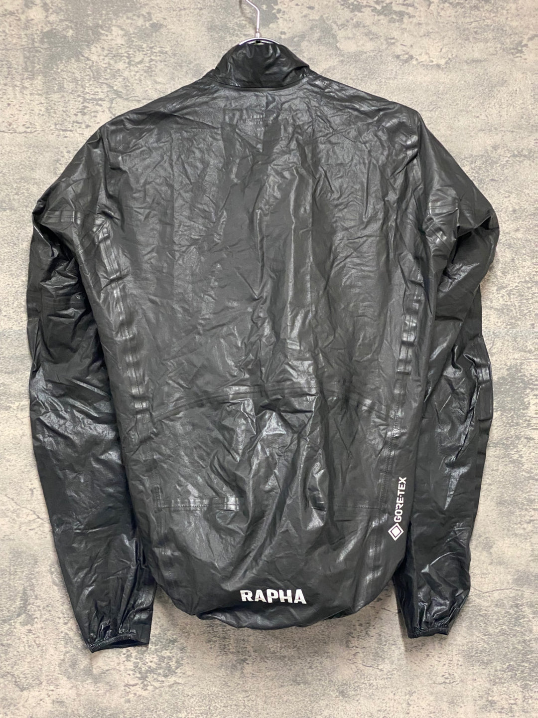 KR570 ラファ Rapha PRO TEAM LIGHTWEIGHT GORE-TEX JACKET 長袖 サイクルジャケット 黒 S ※ジッパー引手破損