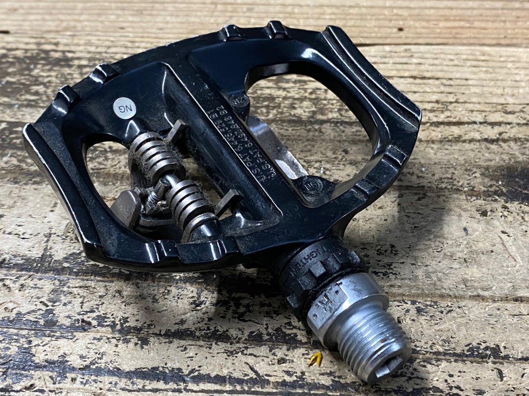 JZ519 シマノ SHIMANO PD-A530 ビンディングペダル 片面フラット 黒 SPD