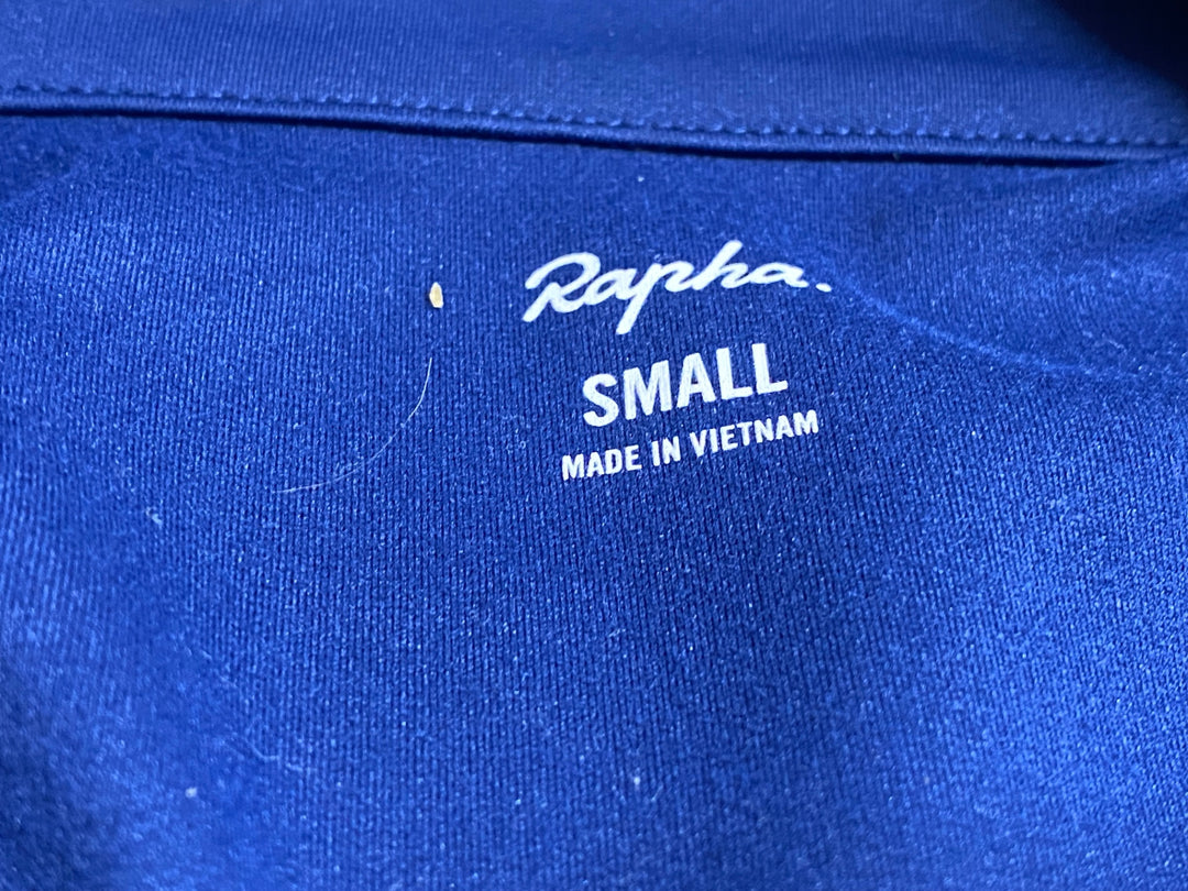 KA478 ラファ Rapha MEN'S CORE THERMAL LONG SLEEVE JERSEY 長袖 サイクルジャージ 濃紺 S