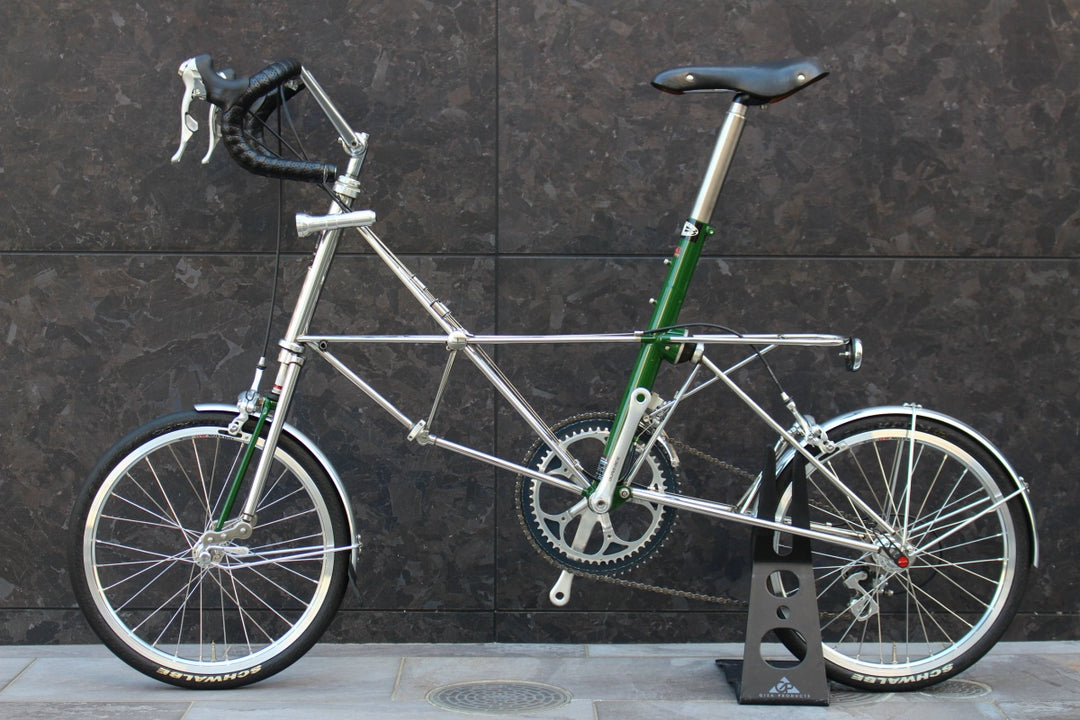 アレックスモールトン Alex Moulton AM-GT 分割式 シマノ デュラエース 7400 8S ステンレス 17インチ 小径車 ミニベロ 【福岡店】