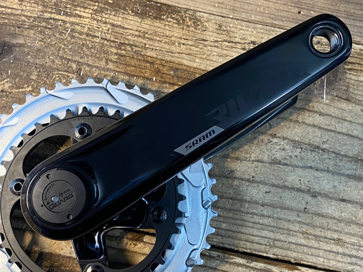 JU956 スラム SRAM ライバル RIVAL 12s axs Power Meter パワーメーター クランクセット 48/35T 175mm DUB 接続確認済