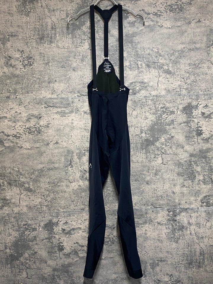 JV849 セブンメッシュ 7MESH MEN'S HOMMES ビブタイツ 黒 L 裏起毛 パッド無し