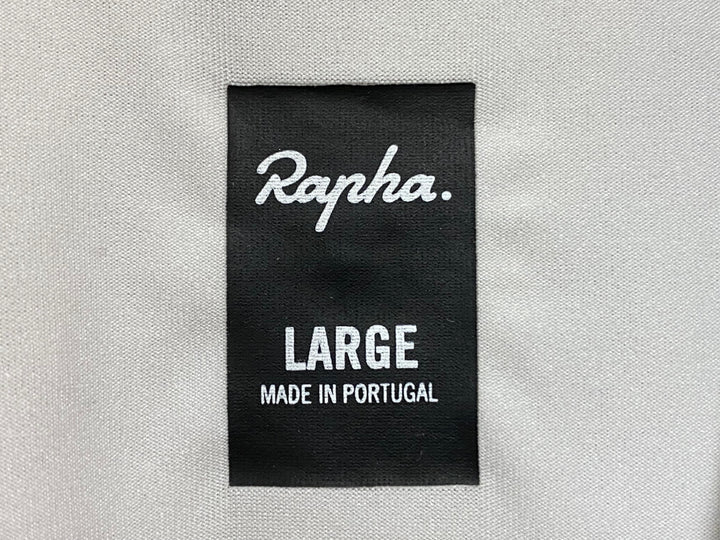 KB085 ラファ Rapha PRO TEAM AERO JERSEY 半袖 サイクルジャージ 白 黒 L