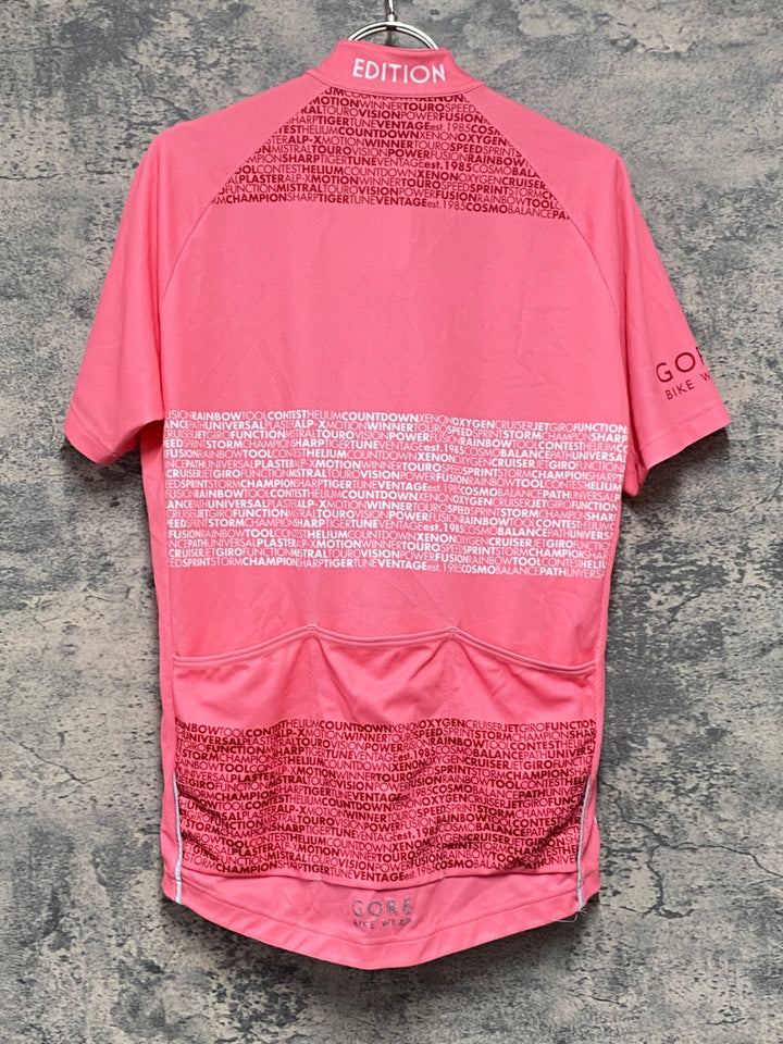 JZ005 ゴアバイクウェア GORE BIKE WEAR 半袖 サイクルジャージ ピンク L