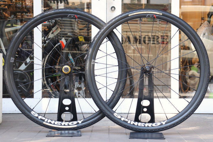 スピナジー SPINERGY GX PBO DISC アルミ チューブレスレディ ホイールセット シマノ 11/12S 【横浜店】