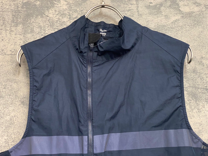 JX274 ラファ Rapha BREVET REFLECTIVE GILET ジレ サイクルベスト 黒 M