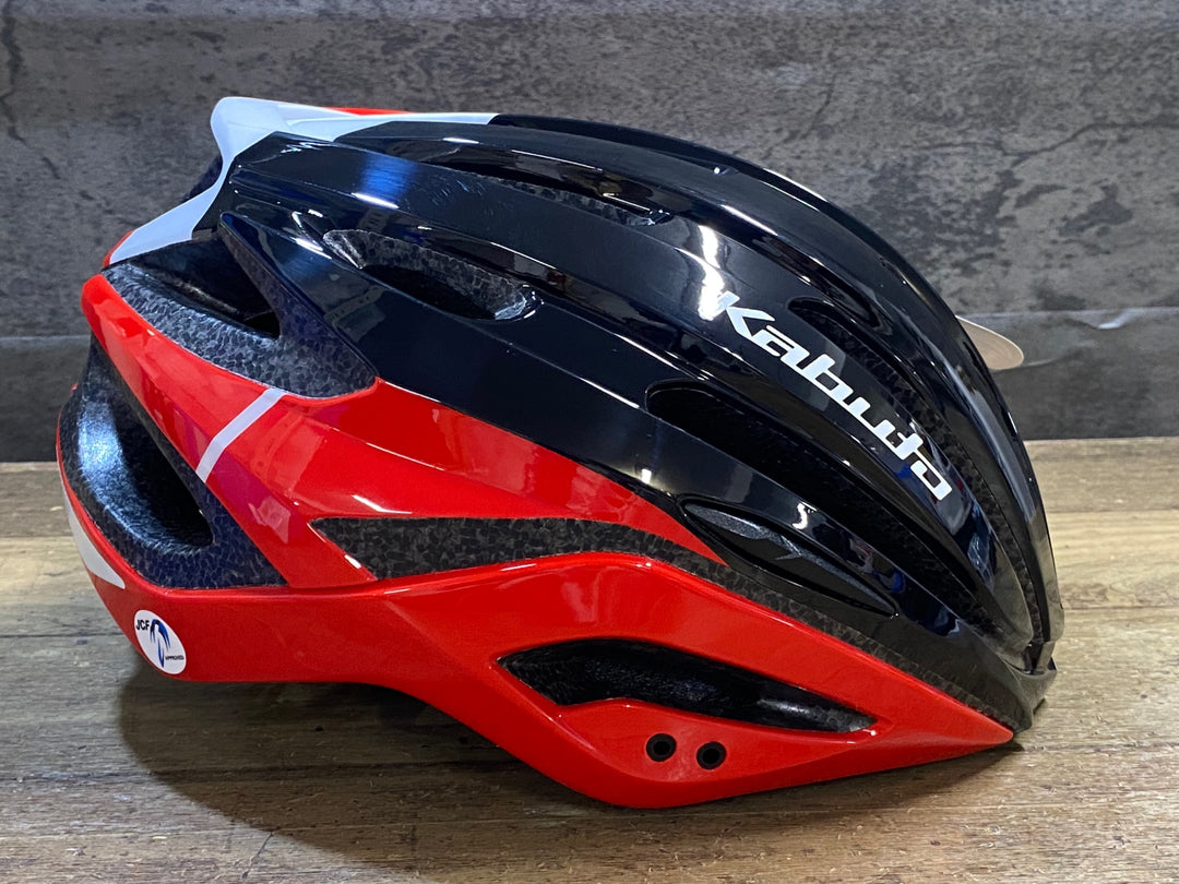 KL339 カブト kabuto REZZA 2 ヘルメット 黒 赤 XL/XXL 2023/6製造
