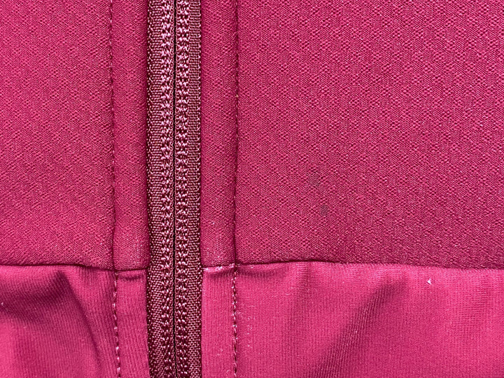 JW808 パールイズミ PEARL iZUMi 長袖 サイクルジャケット バーガンディ S 裏起毛 レディース
