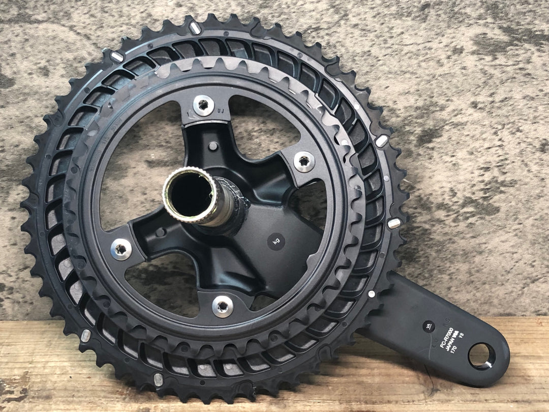 JR625 シマノ SHIMANO 105 FC-R7000 クランクセット 53/39T 170mm 黒