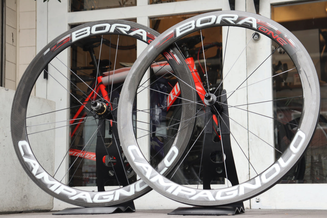 カンパニョーロ CAMPAGNOLO ボーラ ワン BORA ONE 50 カーボン チューブラー ホイールセット シマノ 10S 【横浜店】