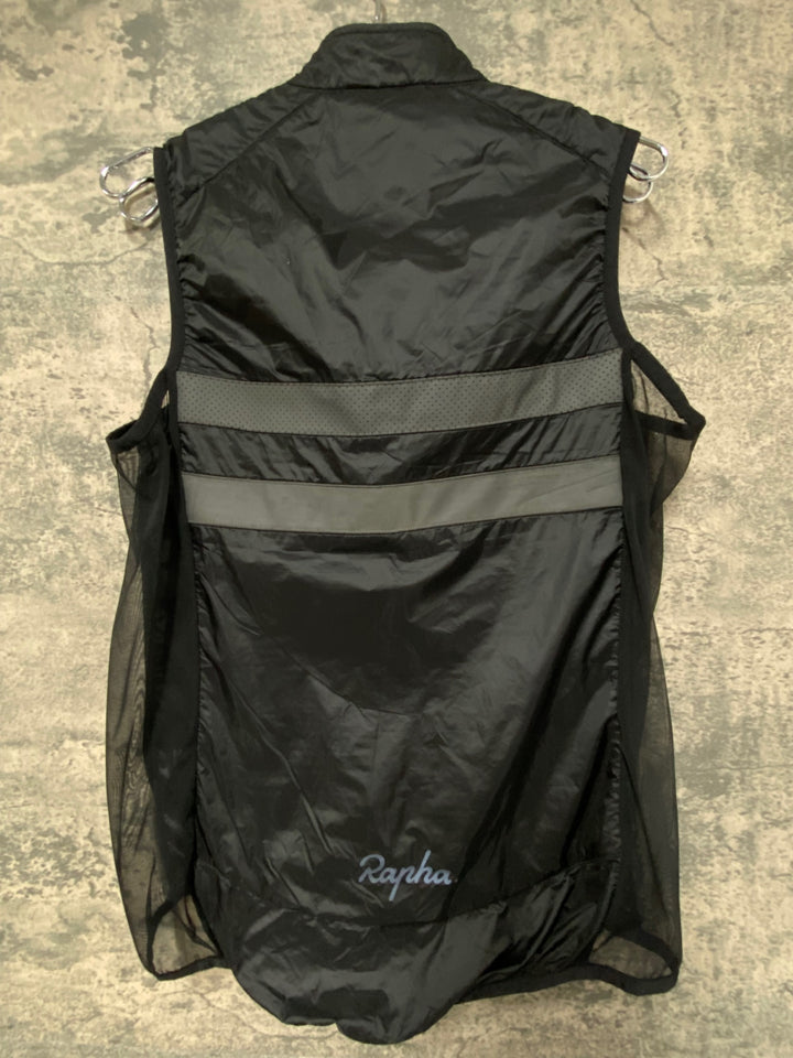 KF614 ラファ Rapha BREVET INSULATED GILET サイクルベスト ジレ 黒 S