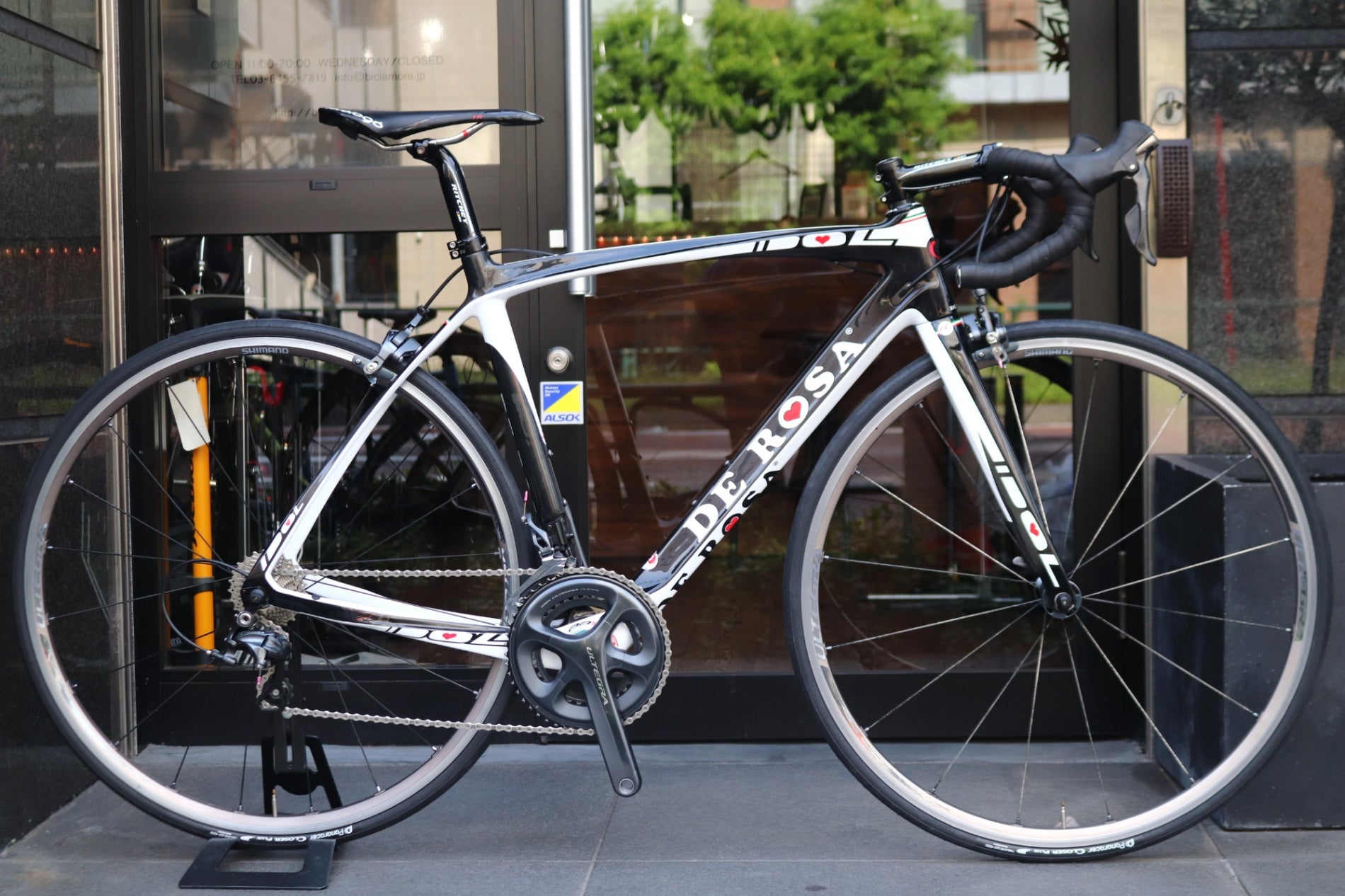 デローザ DE ROSA アイドル IODL 2015モデル 52サイズ シマノ アルテグラ 6800 11S カーボン ロードバイク 【東京南麻布店】