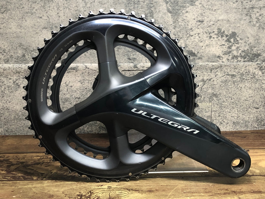 IU288 シマノ SHIMANO アルテグラ ULTEGRA FC-R8000 クランクセット 172.5mm 53/39T 11S 点検対象外
