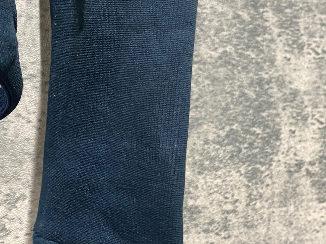 JU100 ラファ Rapha BREVET LONG SLEEVE JERSEY 長袖サイクルジャージ 紺 S