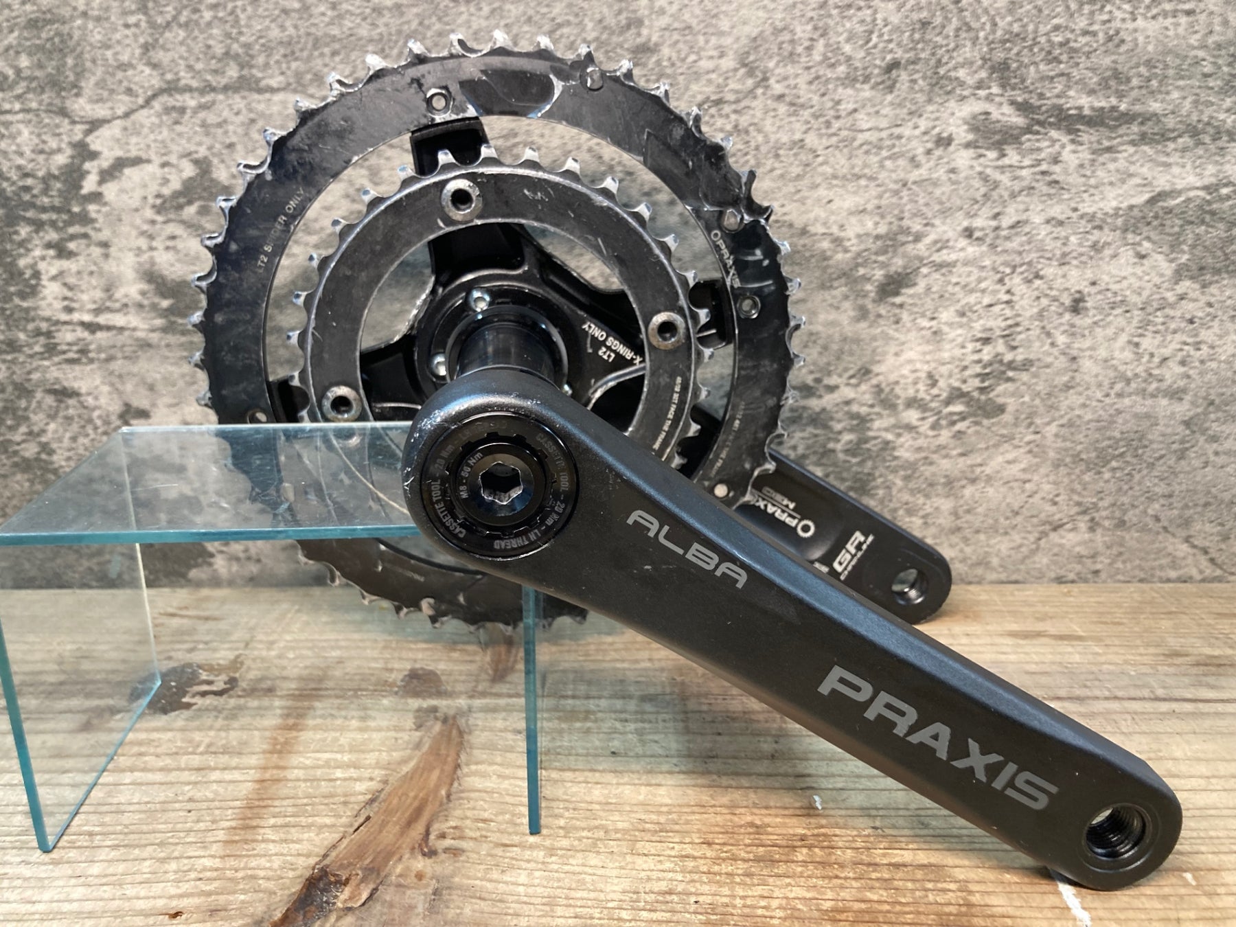 JE852 プラクシスワークス PRAXISWORKS ALBA-GR クランクセット 48/32T