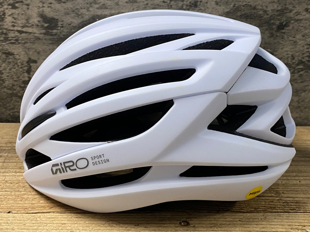 KQ846 ジロ GIRO シンタックス SYNTAX MIPS サイクルヘルメット L 白 2026/05製造