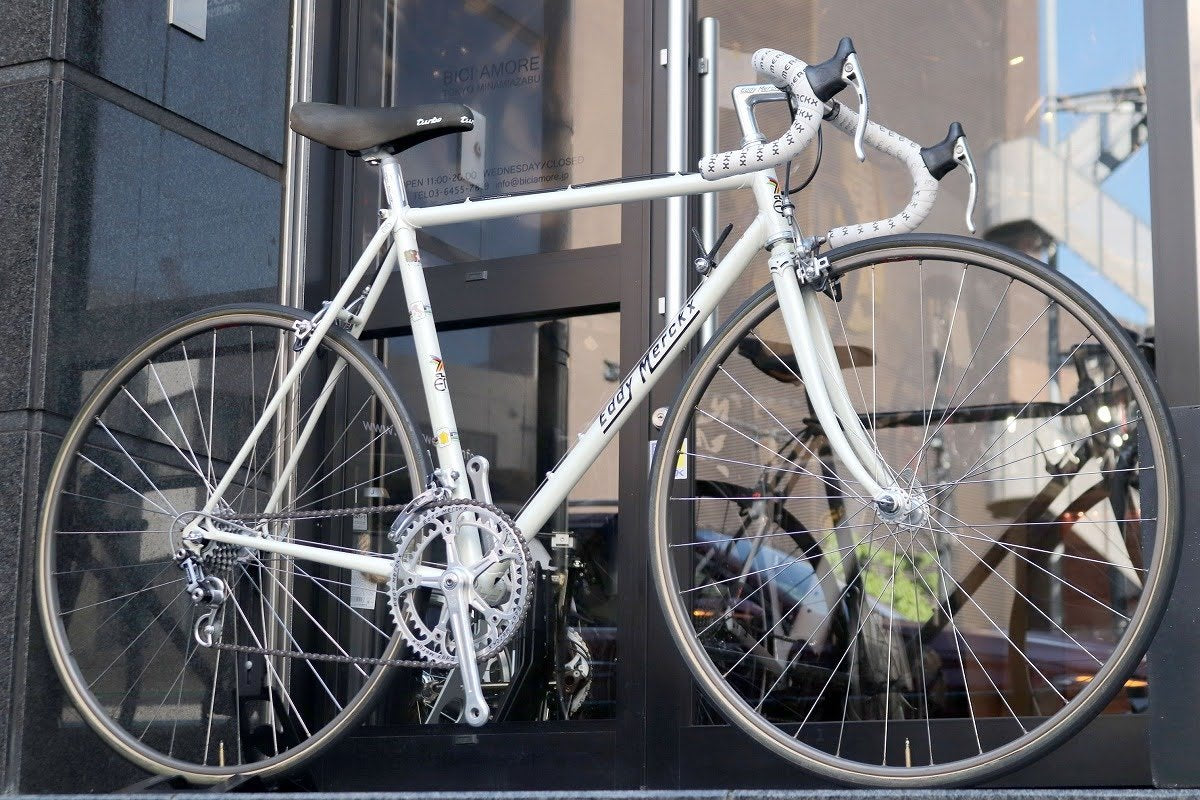 エディ メルクス EDDY MERCKX プロフェッショナル エアロ PROFESSIONAL AERO 1980年代前期 カンパ スーパーレコード  7S コロンバス SL スチール ロードバイク 【東京南麻布店】