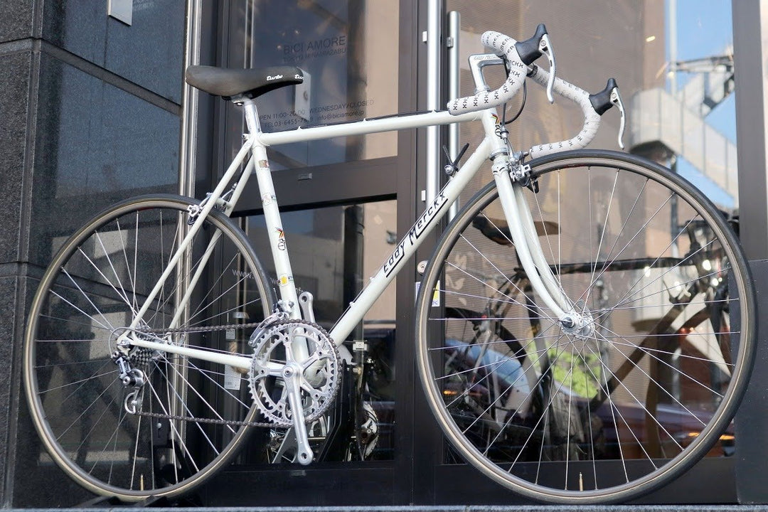 エディ メルクス EDDY MERCKX プロフェッショナル エアロ PROFESSIONAL AERO 1980年代前期 カンパ スーパーレコード 7S コロンバス SL スチール ロードバイク 【東京南麻布店】