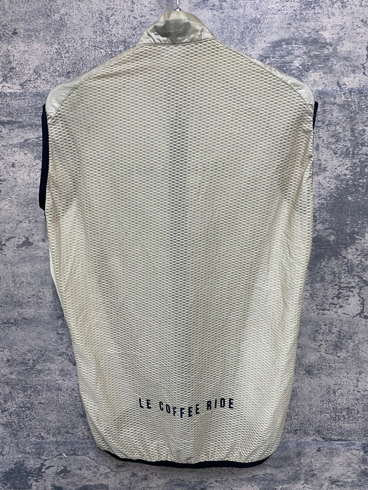 KA854 LE COFFEE RIDE サイクルベスト ジレ ベージュ M