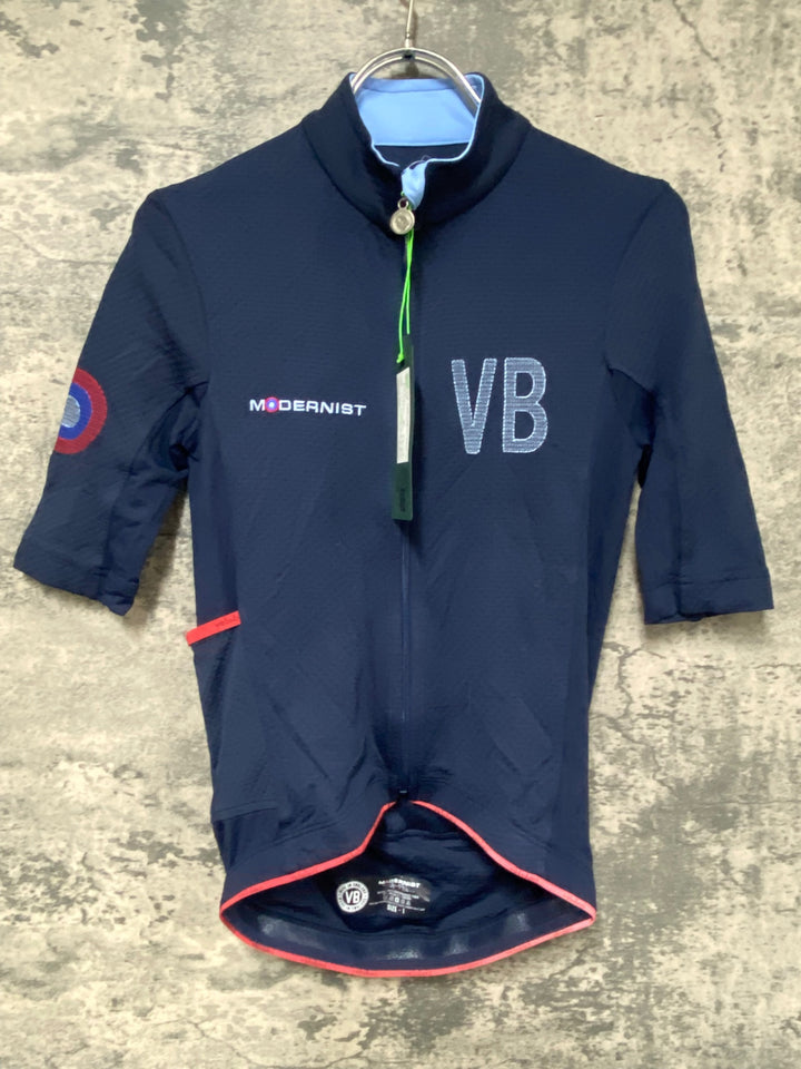 JY822 ベロビチ velobici MODERNIST 半袖 サイクルジャージ 濃紺 Ⅰ