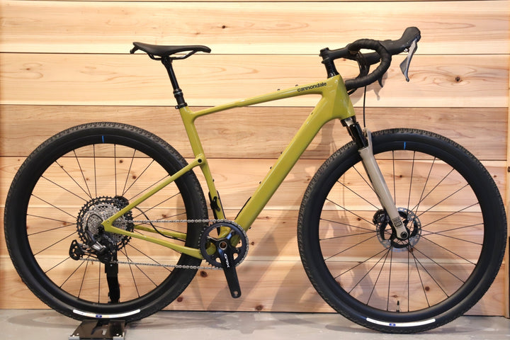 キャノンデール CANNONDALE トップストーン TOPSTONE CARBON 4 2024モデル MDサイズ シマノ GRX 1×12S カーボン グラベル ロードバイク Fサス装着 認定中古車 【千葉店】