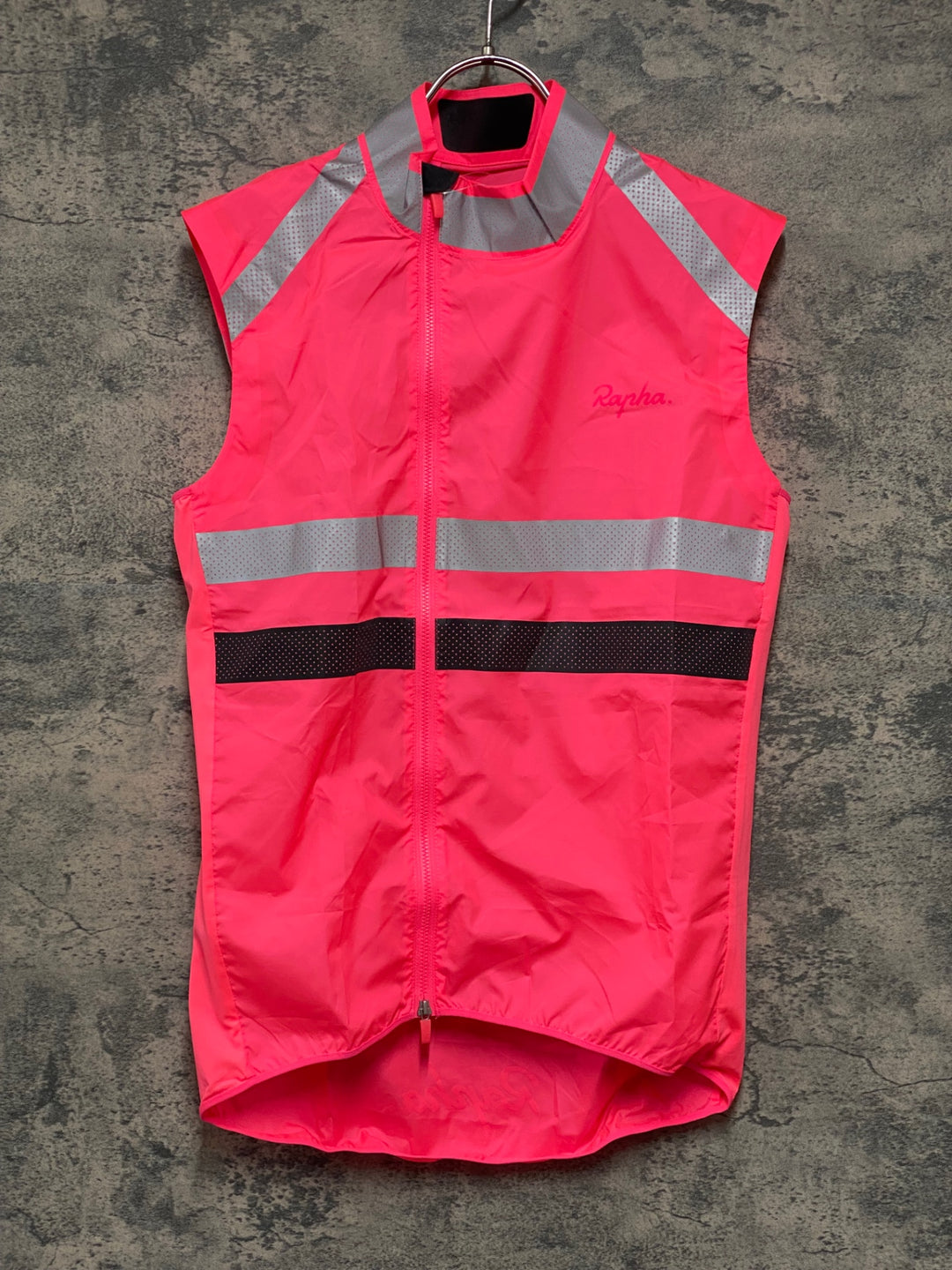 KH994 ラファ Rapha BREVET VISIBILITY GILET サイクルベスト ジレ ピンク S