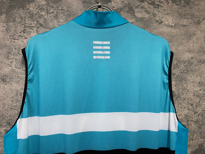 JJ724 モーゼン MORETHAN サイクルベスト 水色 3XL