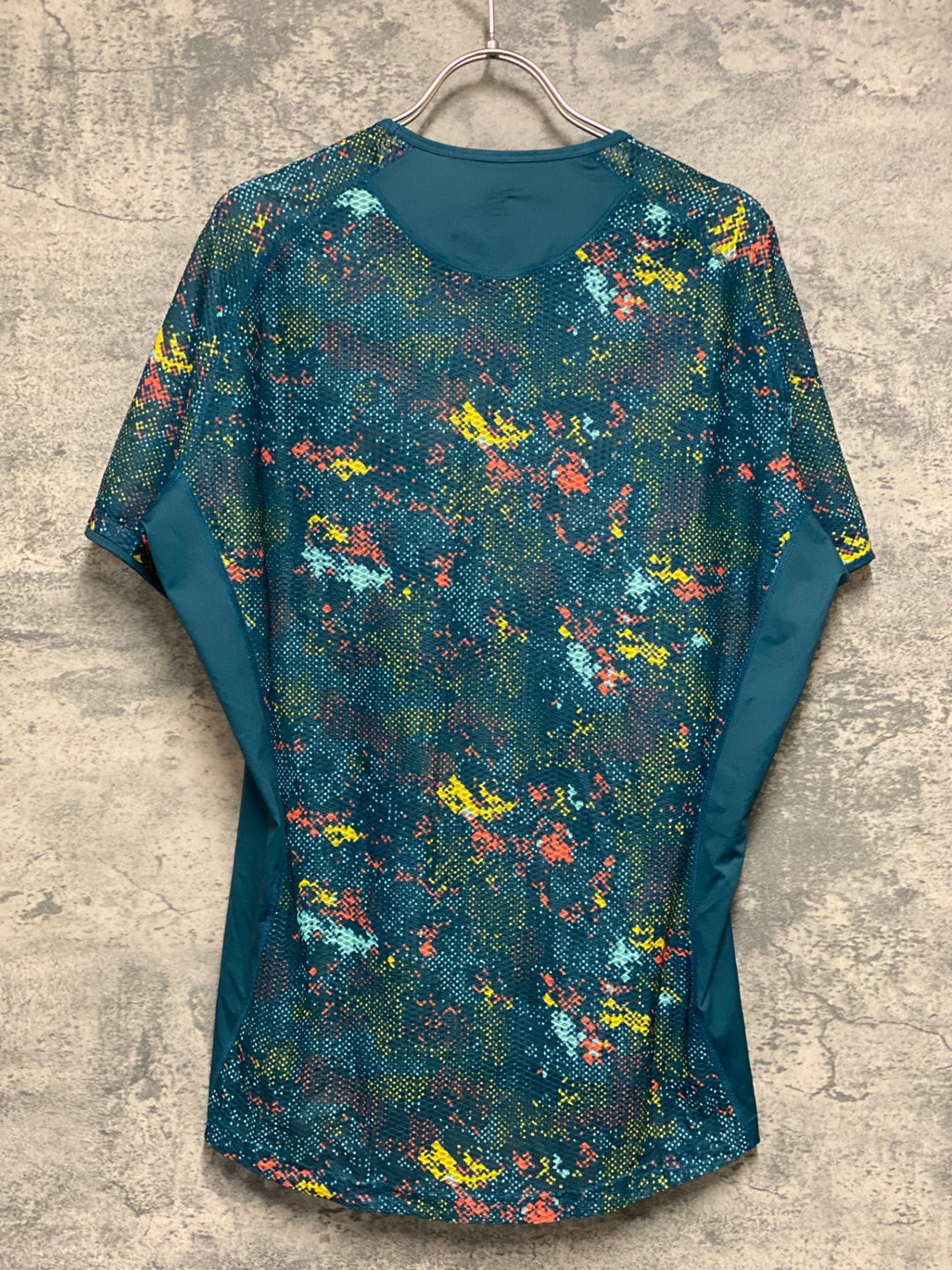 KI193 ラファ Rapha PRESTIGE PRO TEAM BASE LAYER SHORT SLEEVE 半袖 ベースレイヤー 総柄 XL