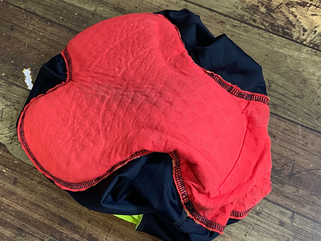 KG451 カステリ CASTELLI ビブショーツ 黒 黃 XL