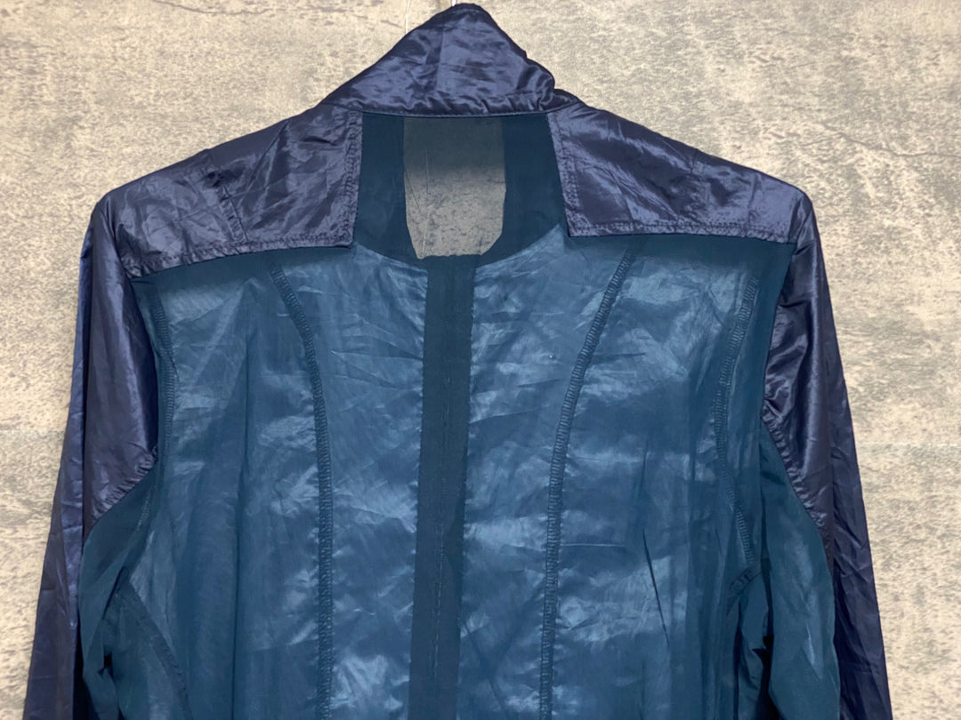 JV279 カフェドシクリステ Cafe du Cycliste Petra Jacket Men 長袖 ウィンドブレーカー 紺 M