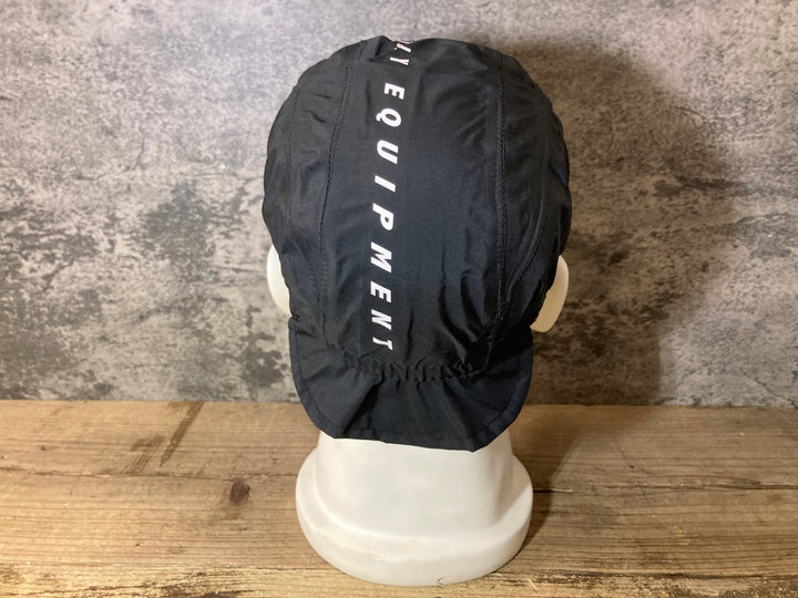 JQ729 Q36.5 RAIN CAP サイクルキャップ 黒 ワンサイズ