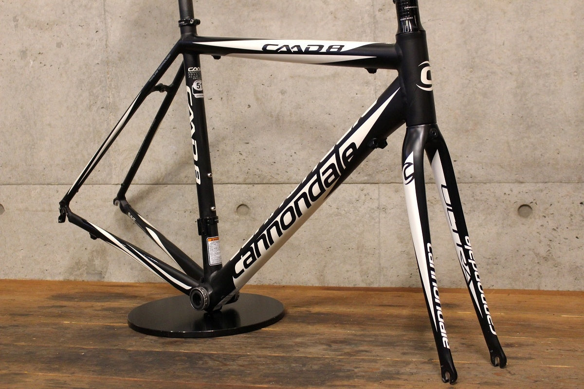 キャノンデール CANNONDALE キャド8 CAAD8 2012モデル 51サイズ アルミ ロードバイク フレームセット【福岡店】