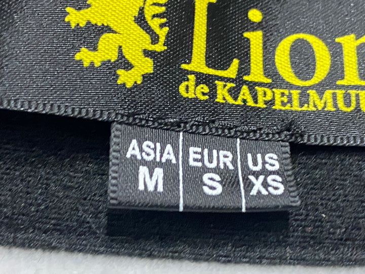 JY904 リオンドカペルミュール Lion de KAPELMUUR 長袖 サイクルジャケット 白 黒 M 裏起毛