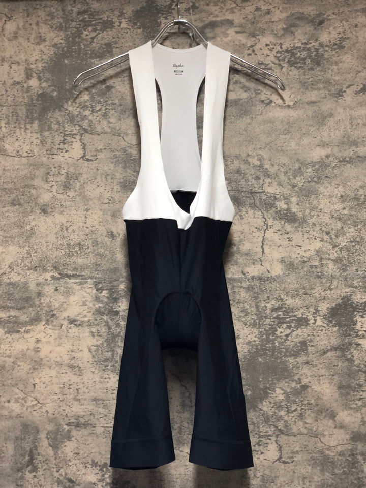 KM149 ラファ Rapha WOMEN'S CORE BIB SHORTS ビブショーツ 紺 M