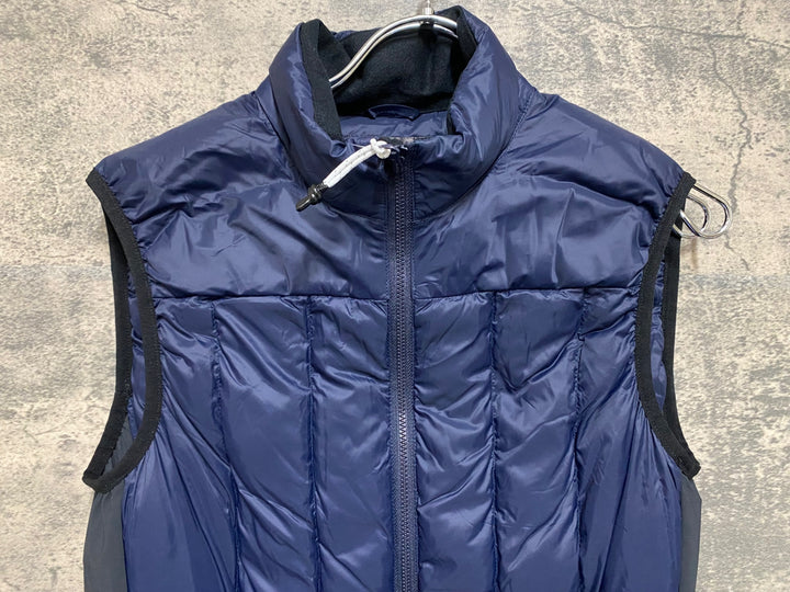 KS235 カフェドシクリステ cafe du cycliste ALEXIA Unisex サイクルベスト ジレ 紺 S