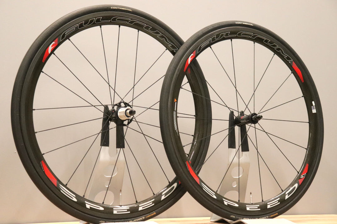 フルクラム FULCRUM スピード SPEED 40T カーボン チューブラー ホイールセット シマノ11S/12S ワイドリム 【仙台店】