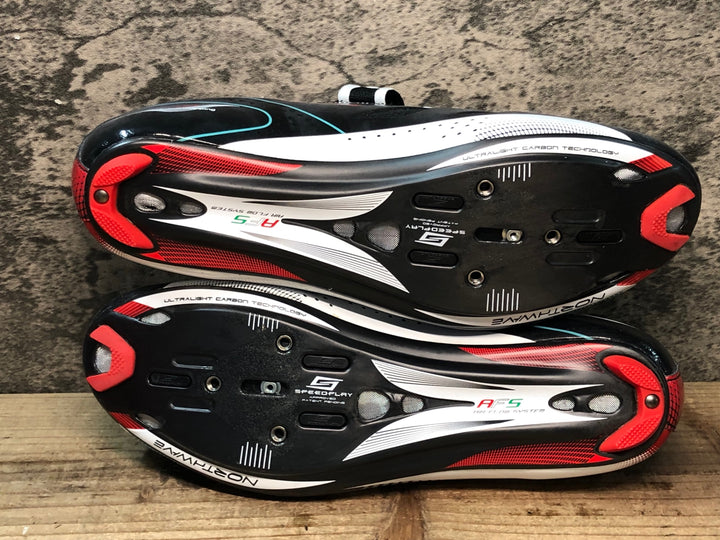 JR506 ノースウェーブ NORTHWAVE EXTREME ビンディングシューズ 黒赤白 EU40