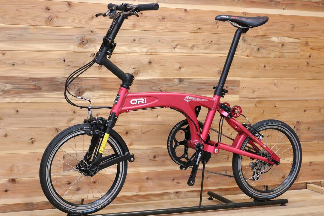 オリ ORI M10 シマノ 105 5600 MIX 10S アルミ 折り畳み ミニベロ 小径車 【広島店】
